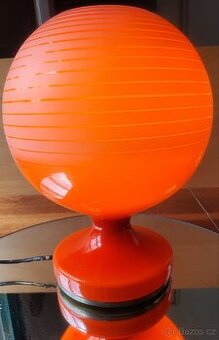 Staré vintage stolní lampy. Sklo, Porcelán