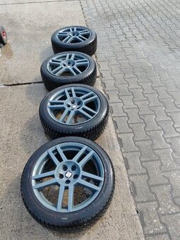 4x ALU SEAT LEON CUPRA 5X100 R17 + ZIMNÍ PNEU