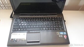 Msi herní GE 620 DX core i7 RAM 8gb SSD 250gb