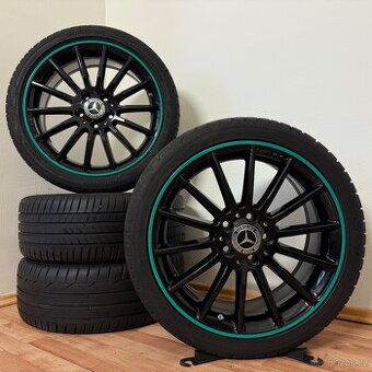 MERCEDES CLA AMG 5x112 R18 ET52+LETNÍ 225/40R18 6mm