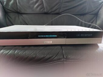 DVD rekordér LG RH177, ovladač, pěkný stav, funkční