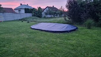 Plachta krycí na oválný bazén 5,5x3,7m