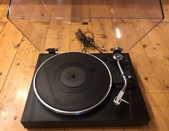 GramofonTECHNICS PANASONIC SL-18 (1976)POLOAUTOMAT VE DŘEVĚ