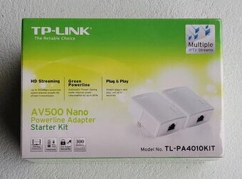 TP-LINK (TL-PA4010KIT) Přenos internetu po elektrické síti
