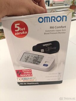 Digitální tlakoměr OMRON M6 Comfort, Praha, TOP stav