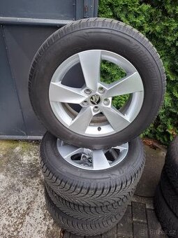 AL.zimní sada 185/65 R15 Bridgestone Blizzak Š-Fabia IV