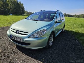 Peugeot 307 SW 1.6 80kw, panorama, 7 míst 2003