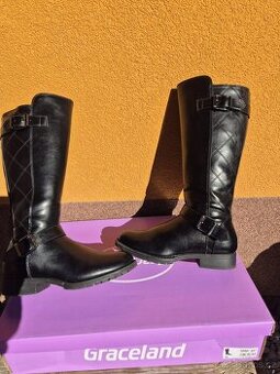 Zimní Kozačky - nové,vel 36- zdarma boty navíc