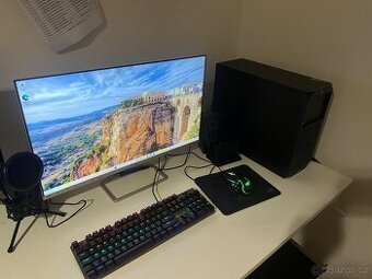 Prodám sestavu stolní počítač HP Z2 Tower G4, s monitorem HP