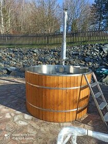 Koupací sud ,káď.nerez.