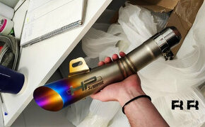 tlumič výfuk HP Akrapović R6 R1 FZ GSX MT09 CB ZX6R Z800 Z90