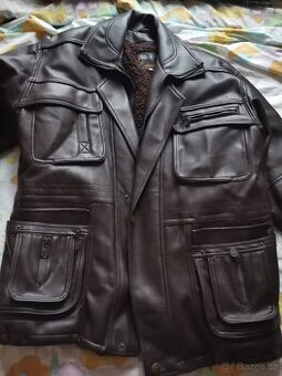 Panská kožená bunda vel. XXL NOVÁ