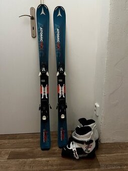 Lyže dětský set vel. 120, lyže, lyžáky 225.