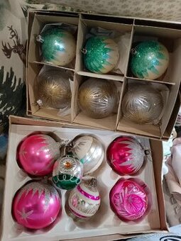 Retro vánoční ozdoby