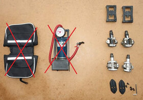 pedály spd shimano, stojan