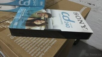 VHS kazety prázdné nové