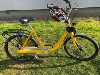 Holandské dámské kolo Union s přední dětskou sedačkou