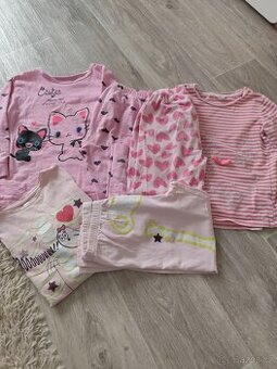 Dívčí pyžamo  110/116