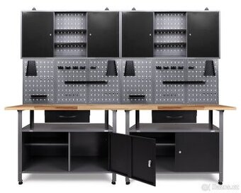 Dílenský ponk, pracovní stůl KLASIK II LITE 240 cm