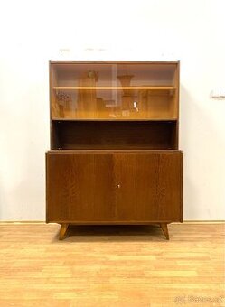 Retro komoda Jiroutek s nástavbou knihovna