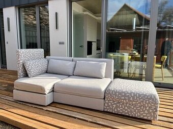 Modulová sedačka s úložným prostorem a rozkládáním