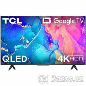 TCL 43C635 43" 108cm QLED, Google TV, 40W, Direct LED, Atmos