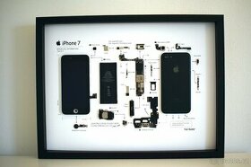 Nástěnný obraz iPhone 7 - dekorace bytu, kanceláře nebo dáre