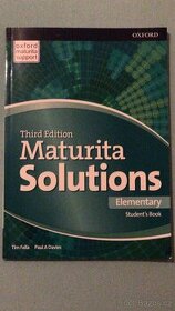 Učebnice a sešit Angličtiny, Oxford, Maturita Solutions - 1