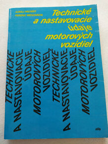 TECHNICKÉ A NASTAVOVACÍ ÚDAJE MOTOROVÝCH VOZIDEL, 1989 - 1