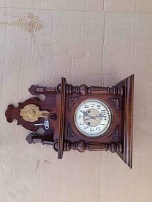 Staré nástěnné hodiny 63 cm