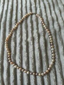 náhrdelník z pravých perel