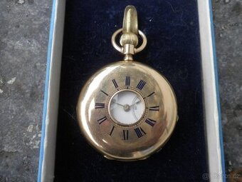 Prodám za cenu zlata CELO ZLATÉ 14K kapesní hodinky TISSOT