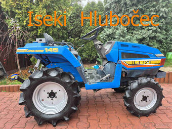 Iseki TU 145 F,  vypínatelný 4x4, 14HP