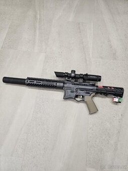 Airsoft G&G SBR 9", Custom CNC build