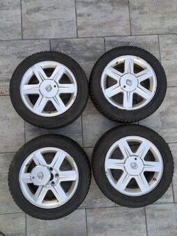 ALU disky Renault 5x108 zimní pneu Dunlop/Barum 205/55R16