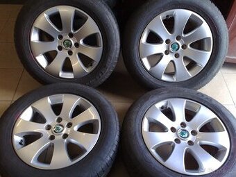 alu kola 5x112 r16 škoda 215/60/16