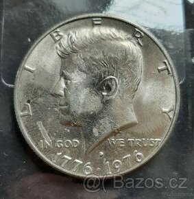 Americký výroční půl dolar 1776-1976