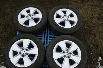 peknna original alu Skoda 5x112 take Audi Seat VW letni pneu