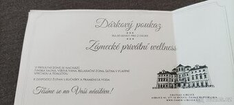 Dárkový poukaz - Zámecké privátní wellness
