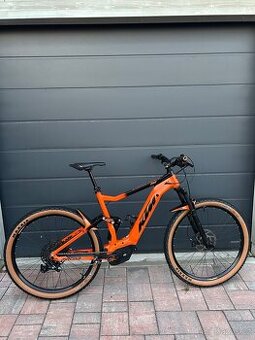 Celoodpružené elektrokolo KTM