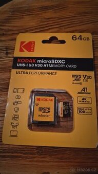 Kodak V30 Micro SD Card TF Card - 64GB - 1