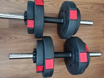 Sada činek celkem 2x20 Kg - 1