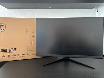 Herní monitor MSI 27” full HD, 166MHZ