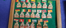 Fotbalové oznaky i s rámečkem (MS ve fotbale) - 1