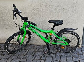 Dětské kolo Core Nipper 20, reflexně zelená