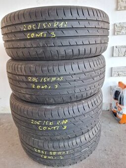Prodám letní pneu 205/50/17 Continental sport 3