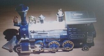 Jezdící,bater. model lokomotivy-Great Western,Royal -32 cm