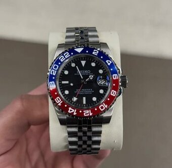 Seiko Mod GMT Master Pepsi