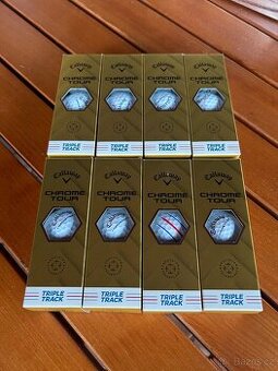 Nové 24ks Callaway Chrome Tour Triple Track golfové míčky
