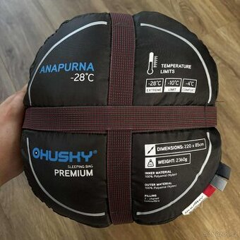 TEPLÝ SPACÁK HUSKY ANAPURNA -28°C (modrý)